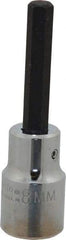 Proto - 1/2" Drive, 8mm Hex Bit Socket - 3-1/4" OAL - Americas Industrial Supply
