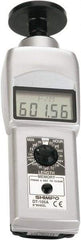 Lenox - Contact Tachometer - 7 Inch Long x 2.4 Inch Wide x 1.8 Inch Meter Thick, 0.1 to 25,000 RPM Measurement - Americas Industrial Supply