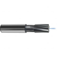 Guhring - 1-16 UNC/UNF , 19.95mm Cut Diam, 5 Flute Solid Carbide Helical Flute Thread Mill - Internal Thread, 33mm LOC, 105mm OAL, 20mm Shank Diam - Americas Industrial Supply