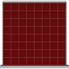 LISTA - 64-Compartment Drawer Divider Layout for 2.17" High Drawers - Americas Industrial Supply