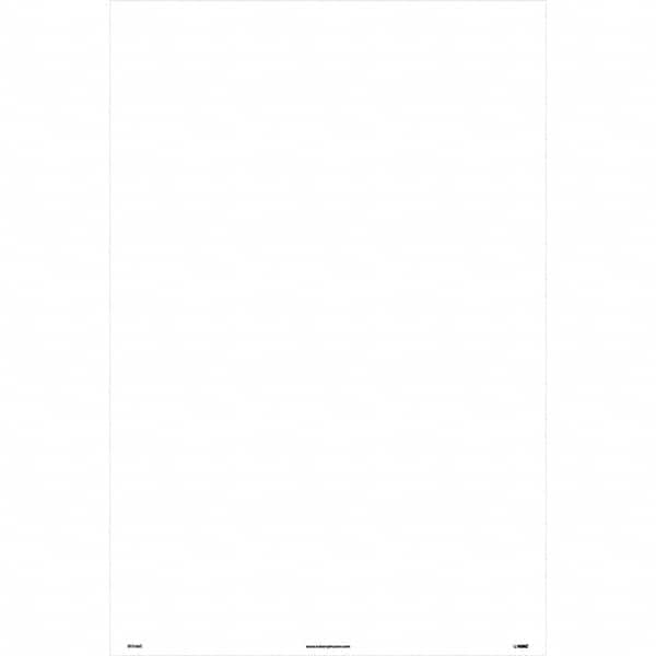 NMC - "Blank", 36" Long x 24" Wide, Corrugated Plastic Safety Sign - Rectangular, Use for Workplace/Safety - Americas Industrial Supply