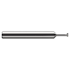 0.0840″ Cutter Diameter × 0.0200″ Width (TSC) × 0.2180″ (7/32″) Neck Length Carbide Thread Relief Cutter, 4 Flutes