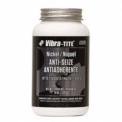 Vibra-Tite - 8 oz Jar, Nickel Anti-Seize Lubricant, with Brush Cap - Americas Industrial Supply