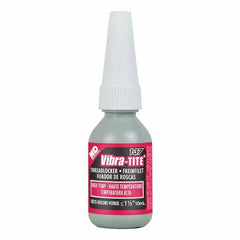 Vibra-Tite - 10 mL Bottle, Red, High Temp/High Strength Threadlocker - Americas Industrial Supply