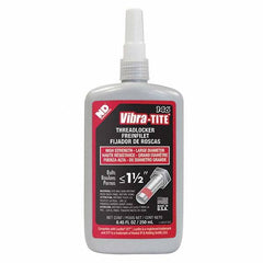 Vibra-Tite - 250 mL Bottle, Red, Large Diameter/High Strength Threadlocker - Americas Industrial Supply