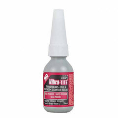 Vibra-Tite - 10 mL Bottle, Red, Refrigerant - High Pressure Thread Sealant - Americas Industrial Supply