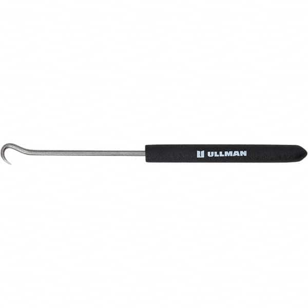 Scribes; Type: Hook Pick; Overall Length Range: 4″ - 6.9″; Material: Steel; Hook Angle: Curved; Style: Fixed; Body Material: Steel; Scriber Type: Hook Pick