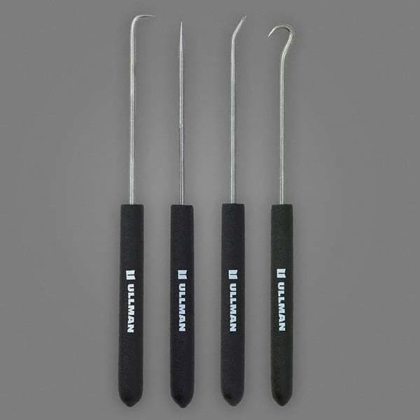 Ullman Devices - Scribe & Probe Sets Type: Hook & Pick Set Number of Pieces: 4 - Americas Industrial Supply