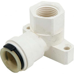 Watts - Plastic Push-To-Connect Tube Fittings Type: Drop Ear Elbow Tube Outside Diameter (mm): 12.7 - Americas Industrial Supply