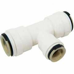 Watts - Plastic Push-To-Connect Tube Fittings Type: Reducing Tee Tube Outside Diameter (mm): 19.05 x 19.05 x 12.7 - Americas Industrial Supply