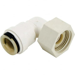 Watts - Plastic Push-To-Connect Tube Fittings Type: Swivel Elbow Tube Outside Diameter (mm): 12.7 - Americas Industrial Supply