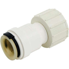 Watts - Plastic Push-To-Connect Tube Fittings Type: Female Union Tube Outside Diameter (mm): 12.7 x 19.05 - Americas Industrial Supply
