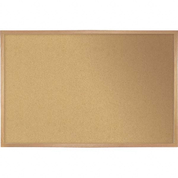 Ghent - Cork Bulletin Boards Style: Open Cork Bulletin Board Color: Natural Cork - Americas Industrial Supply