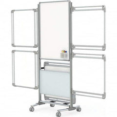 Ghent - Whiteboards & Magnetic Dry Erase Boards Type: Porcelain on steel Magnetic marker board Height (Inch): 73-1/8 - Americas Industrial Supply