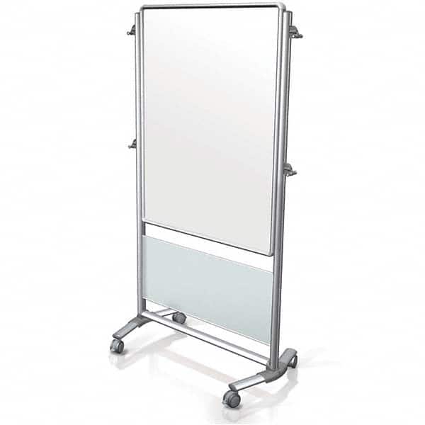 Ghent - Whiteboards & Magnetic Dry Erase Boards Type: Porcelain on steel Magnetic marker board Height (Inch): 75-5/8 - Americas Industrial Supply