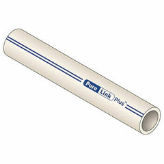 Mueller Industries - 0.862" ID x 1-1/8" OD, 100' Long, PEX-A Tube - Natural with Blue Print, 100 Max psi - Americas Industrial Supply