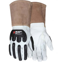 MCR Safety - Size M Goatskin Welding Glove - Americas Industrial Supply