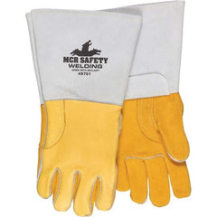 MCR Safety - Size XL Foam Lined Elkskin Welding Glove - Americas Industrial Supply