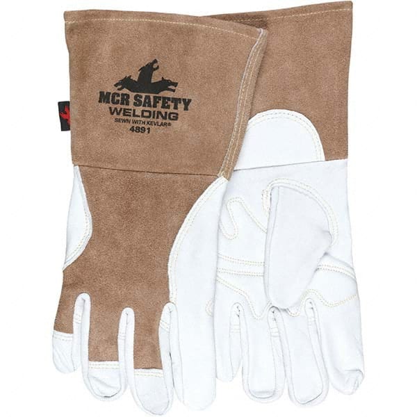 MCR Safety - Size M Cowhide Welding Glove - Americas Industrial Supply
