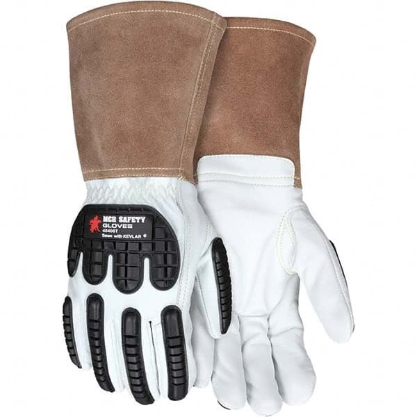 MCR Safety - Size L Thinsulate Lined Goatskin Welding Glove - Americas Industrial Supply