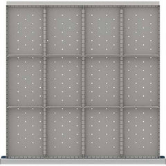 LISTA - 12-Compartment Drawer Divider Layout for 3.15" High Drawers - Americas Industrial Supply