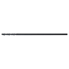 25/64 RHS / RHC HSS 135 Degree Split Point Aircraft Extended Length Extension Drill - Steam Oxide - Exact Industrial Supply