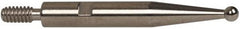 INTERAPID - 0.06" Ball Diam, Steel, Ball Test Indicator Contact Point - 0.65" Contact Point Length, Use with Brown & Sharpe Interapid 312 Dial Test Indicators (Except 74.111965 & 74.111958) - Americas Industrial Supply