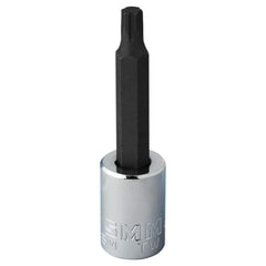 Hand Hex & Torx Bit Sockets; Socket Type: Hex Bit Socket; Tool Type: Hex Bit Socket; Hex Size (mm): 5.000; Bit Length (Inch): 2-3/4; Bit Length: 2.75 in; Insulated: No; Material: Steel; Finish: Chrome-Plated; Overall Length (Inch): 2-3/4 in; Non-sparking: