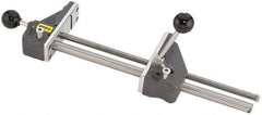 Heinrich - 12-3/4" Jaw Opening Capacity x 3" Throat Depth, Horizontal Drill Press Vise - 5-21/32" Wide x 1-3/4" High Jaw, Stationary Base, Standard Speed, 20-1/2" OAL x 1-3/4" Overall Height - Americas Industrial Supply