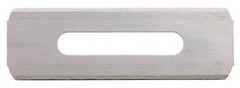 Stanley - 5 Piece Steel Carpet Knife Blade - 2-1/4" OAL - Americas Industrial Supply