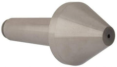 Riten - 3-1/2" Head Diam, Hardened Tool Steel Bull Nose Point Solid Dead Center - 5MT Morse Taper, 3-1/2" Point Diam, 2.155" Point Length - Americas Industrial Supply