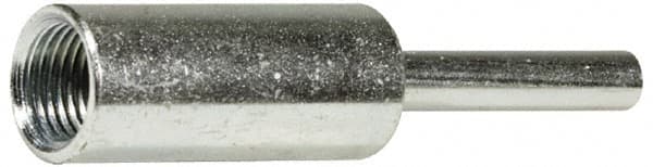 Merit Abrasives - Bore Polisher Mandrel - 1/2-20 Thread, for Use with B4 Series - Americas Industrial Supply