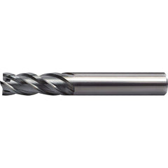 Square End Mill:  N/A Flutes,  Solid Carbide SquareEnd,  UT CoatFinish,  SpiralFlute,  40&deg N/A Mfr Grade Super MG, Series CXES
