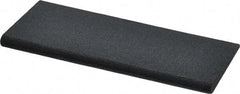 Norton - 4-1/2" Long x 1-3/4" Diam x 1/4" Thick, Silicon Carbide Sharpening Stone - Round Edge Slip, Medium Grade - Americas Industrial Supply