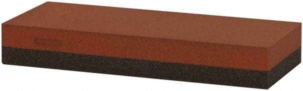 Norton - 5" Long x 2" Wide x 3/4" Thick, Aluminum Oxide Sharpening Stone - Rectangle, Coarse, Fine Grade - Americas Industrial Supply