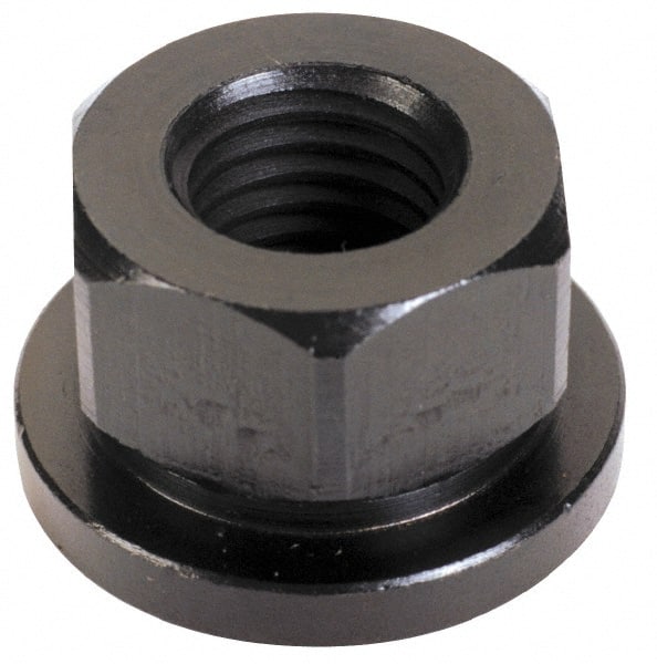 TE-CO - 1-1/4 - 7, 2-1/2" Flange Diam, 1-1/4" High, 1-13/16" Across Flats, Flange Nut - Americas Industrial Supply