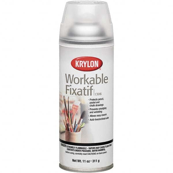 Krylon - 16 oz Gloss Clear Workable Fixatif - Americas Industrial Supply