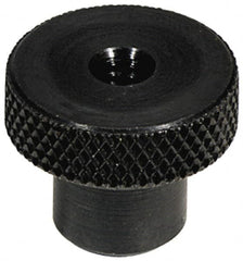 Jergens - 3/4 Inch Head, Steel Knob - Knurled, Carbon Steel, with Black Oxide Finish - Americas Industrial Supply
