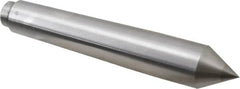 Riten - 7/8" Head Diam, Carbide-Tipped Steel Standard Point Solid Dead Center - Jarno 7 Taper, 7/8" Point Diam, 1-3/16" Point Length, 5-1/4" OAL - Americas Industrial Supply