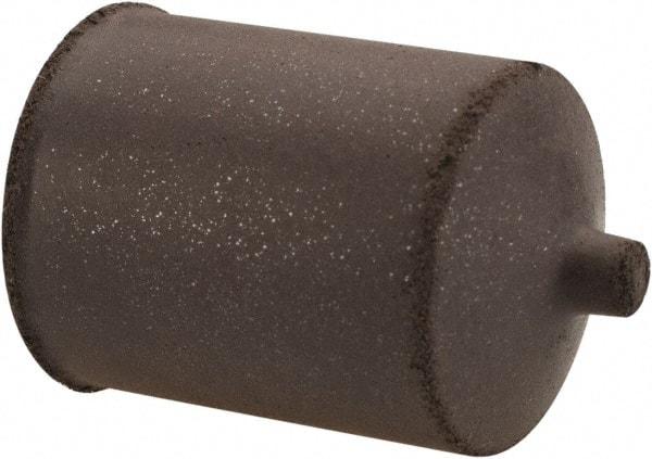 Cratex - 7/8" Max Diam x 1-1/4" Long, Cone, Rubberized Point - Medium Grade, Silicon Carbide, 1/4" Arbor Hole, Unmounted - Americas Industrial Supply