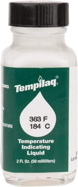 Tempil - 363°F Temp Indicating Liquid - 2 Ounce Container, 184°C - Americas Industrial Supply