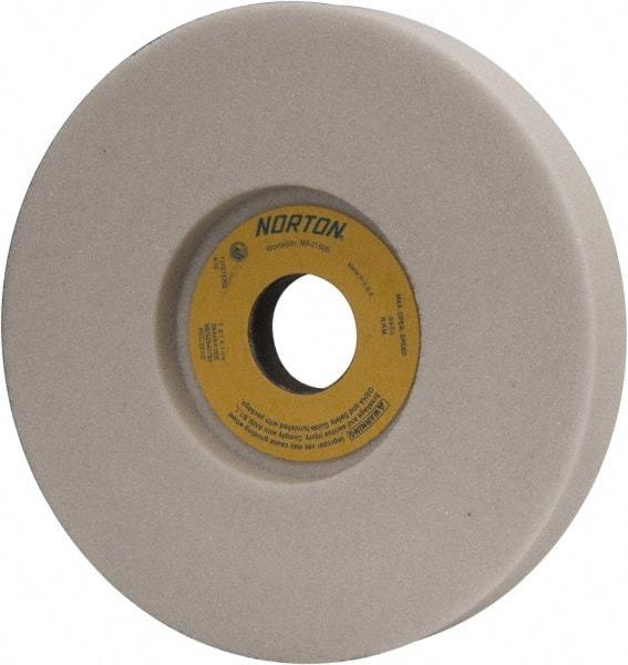 Norton - 7" Diam x 1-1/4" Hole x 1" Thick, K Hardness, 46 Grit Surface Grinding Wheel - Aluminum Oxide, Type 5, Coarse Grade, 3,600 Max RPM, Vitrified Bond, One-Side Recess - Americas Industrial Supply