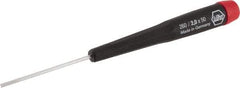 Wiha - Precision Slotted Screwdriver - Ergonomic Handle - Americas Industrial Supply
