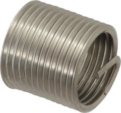 Recoil - M10x1.00 Metric Fine, 15" OAL, Free Running Helical Insert - 9-1/2 Free Coils, Tanged, Stainless Steel, 1-1/2D Insert Length - Americas Industrial Supply