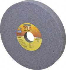 Norton - 8" Diam x 1-1/4" Hole x 1" Thick, J Hardness, 46 Grit Surface Grinding Wheel - Aluminum Oxide, Type 5, Coarse Grade, 3,600 Max RPM, Vitrified Bond, One-Side Recess - Americas Industrial Supply