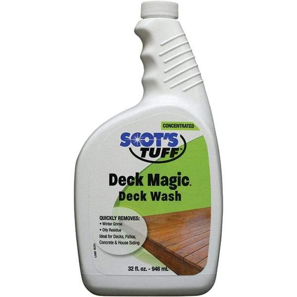 Scot's Tuff - Bottle Outdoor Cleaner - Use on Decking - Americas Industrial Supply