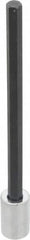 Proto - 3/8" Drive, 8mm Hex Bit Socket - 6-29/32" OAL, 5" Bit Length - Americas Industrial Supply