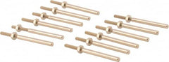 Grobet - 1/8" Shank Abrasive Point Mandrel - 25,000 Max RPM, 1/16" Hole Compatibility, for Rubberized Points - Americas Industrial Supply