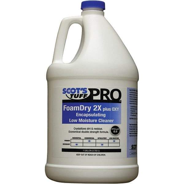 Scot's Tuff - 1 Gal Bottle Carpet Shampoo - Unscented, Use on Carpet Cleaning - Americas Industrial Supply