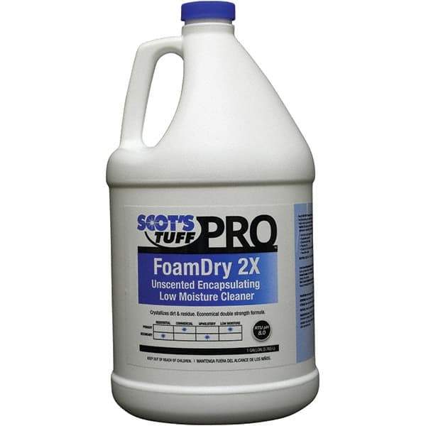 Scot's Tuff - 1 Gal Bottle Carpet Shampoo - Unscented, Use on Carpet Cleaning - Americas Industrial Supply